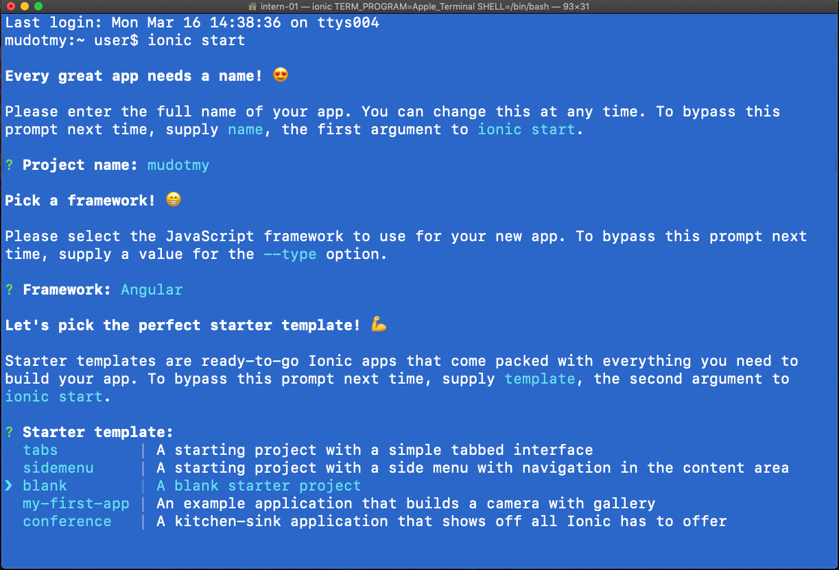 Ionic 5 Installation dalam Windows & Mac - MU DOT MY PLT - ICT Training ...