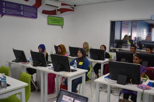 2014-11-20 Kursus di Pusat internet 1 Malaysia Linggi pada 2014
